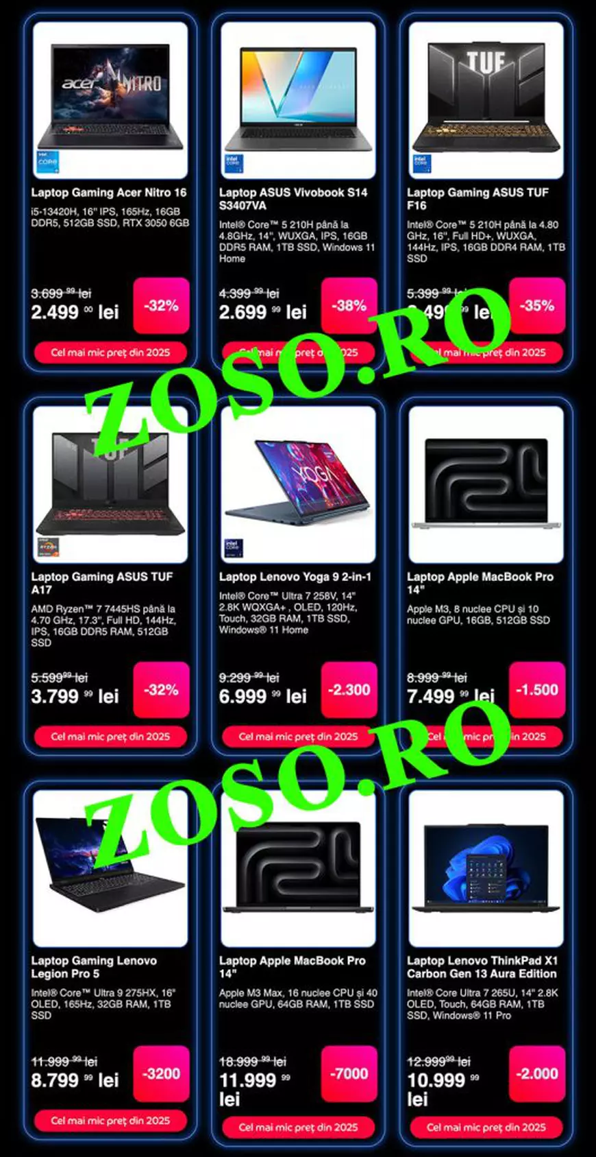 Catalogul eMAG de Black Friday 2025. eMAG a dat startul reducerilor la ora 08.07