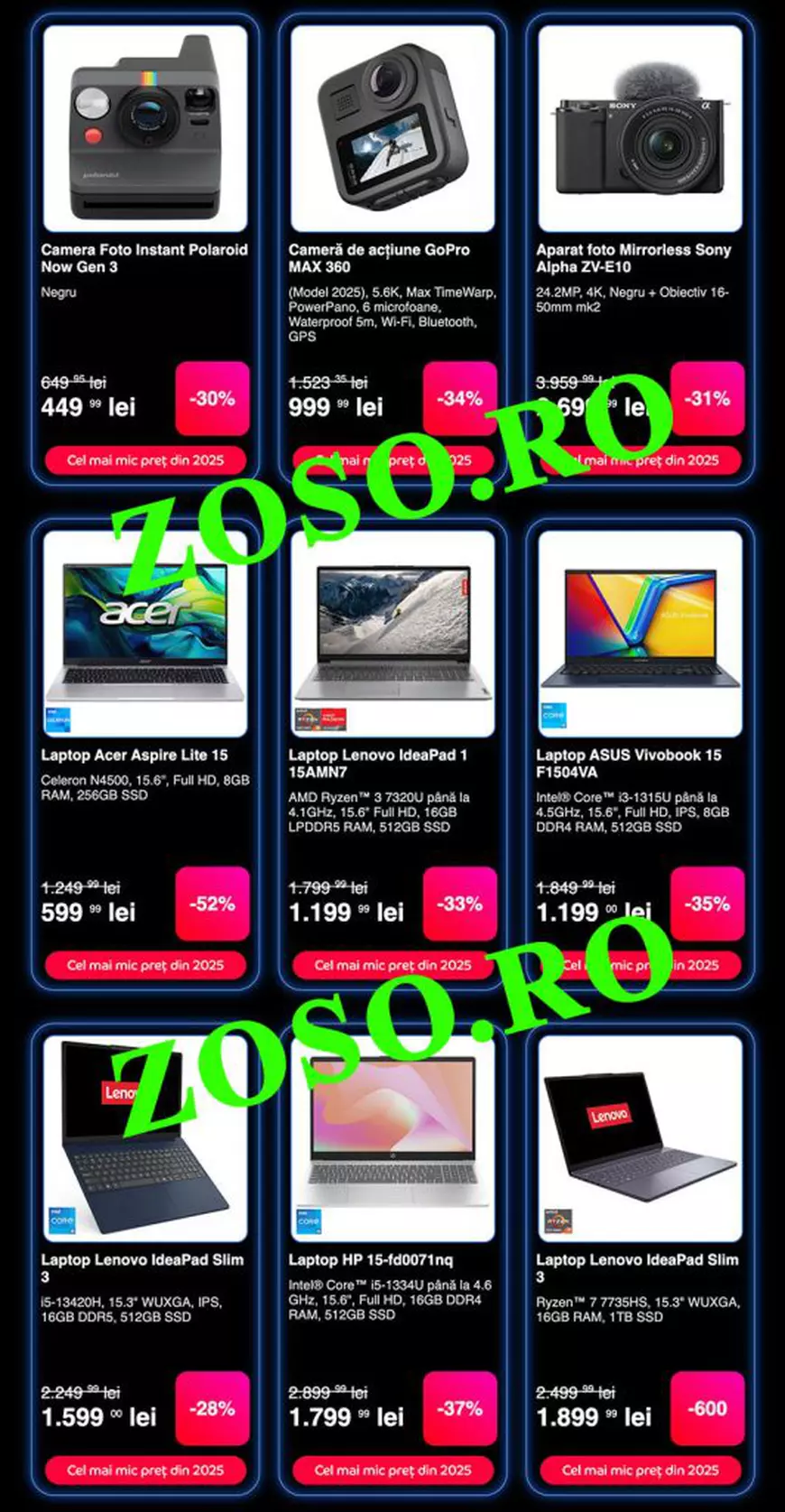 Catalogul eMAG de Black Friday 2025. eMAG a dat startul reducerilor la ora 08.07