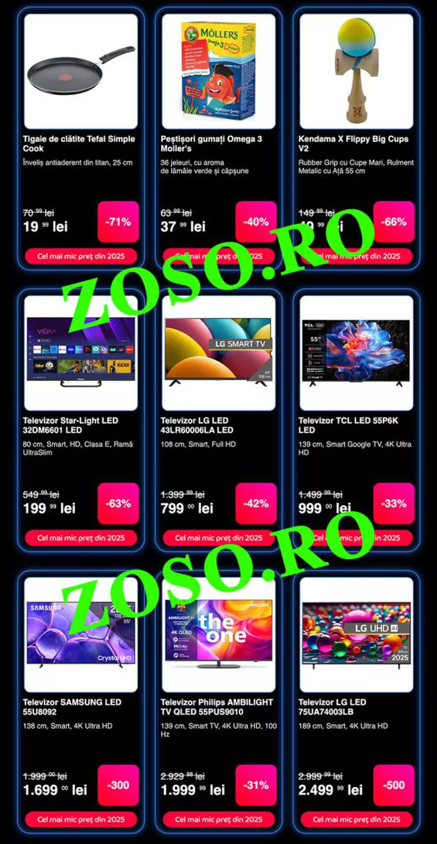 Catalogul eMAG de Black Friday 2025. eMAG a dat startul reducerilor la ora 08.07