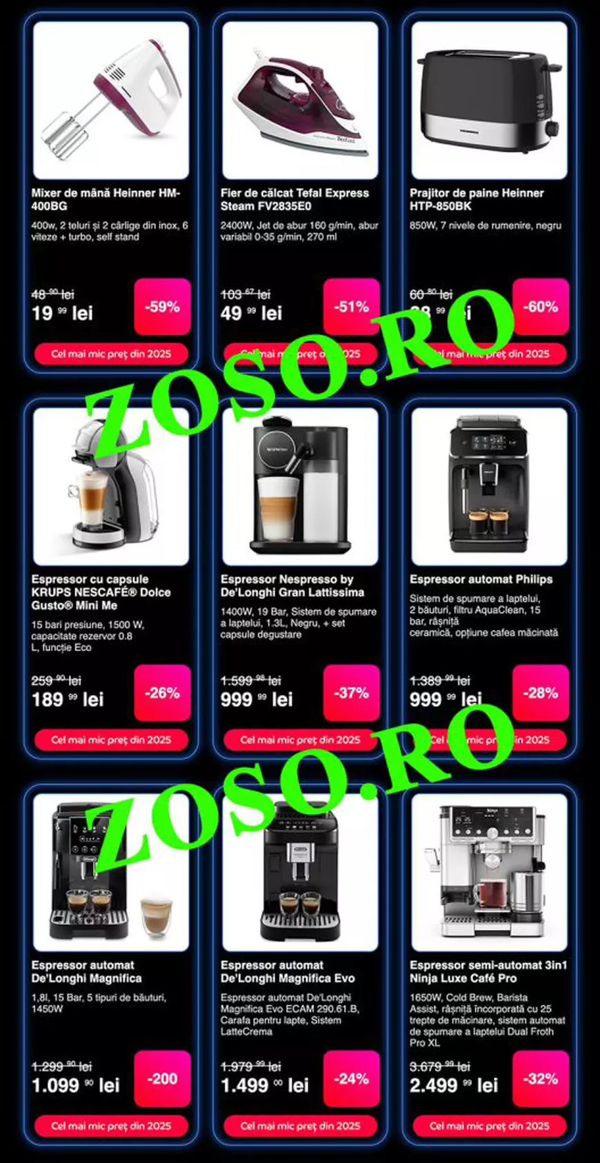 Catalogul eMAG de Black Friday 2025. eMAG a dat startul reducerilor la ora 08.07