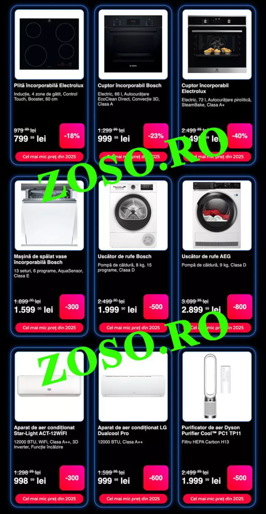 Catalogul eMAG de Black Friday 2025. eMAG a dat startul reducerilor la ora 08.07