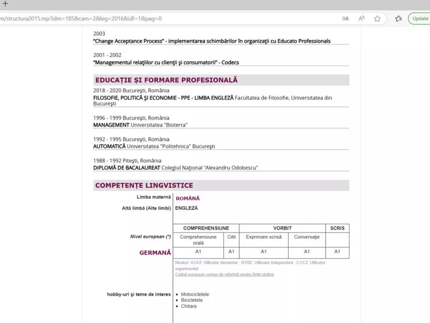 Cum a l&#259;sat ministrul ap&#259;r&#259;rii &bdquo;robo&#539;ii industriali&rdquo; pentru a conduce un club de biliard: &bdquo;M-am apucat de munc&#259; s&#259; m&#259; &icirc;ntre&#539;in&rdquo;. Ionu&#539; Mo&#537;teanu a urmat un master, dar nu l-a finalizat