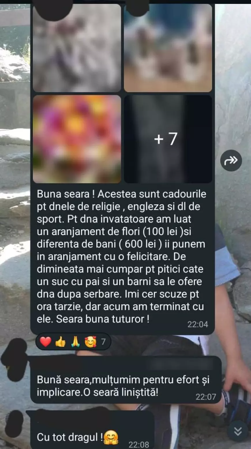 Crăciun cu scandal pe WhatsApp între părinți la o școală din Ciorogârla: „Suntem obligați să dăm sute de lei pentru cadourile doamnelor, să mobilăm și să utilăm clasele"