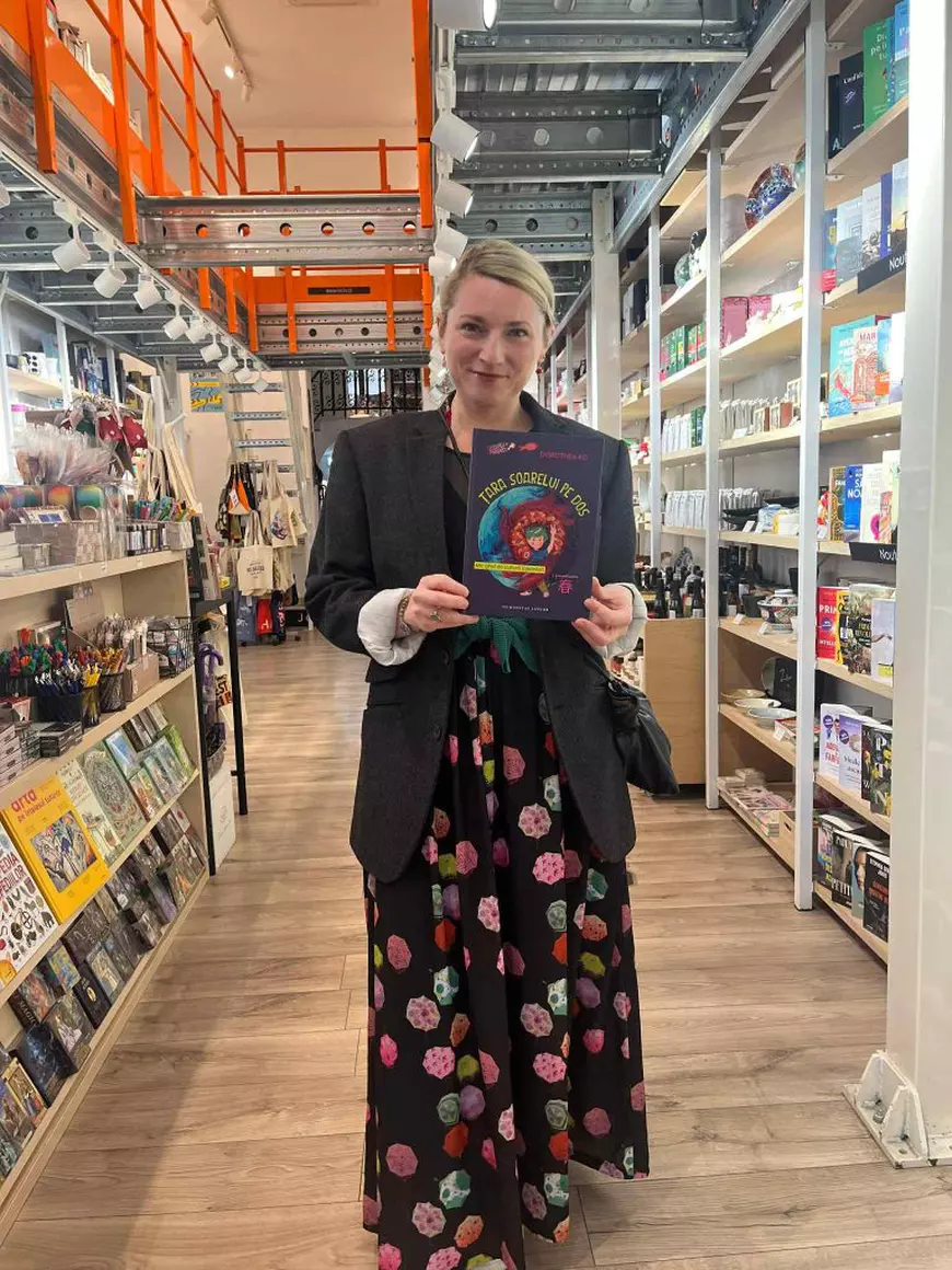 O scriitoare română stabilită la Tokyo lansează un ghid de cultură japoneză pentru copii. Dorothea Ko: „În lumea asta, numai creativitatea ne poate salva cu adevărat”