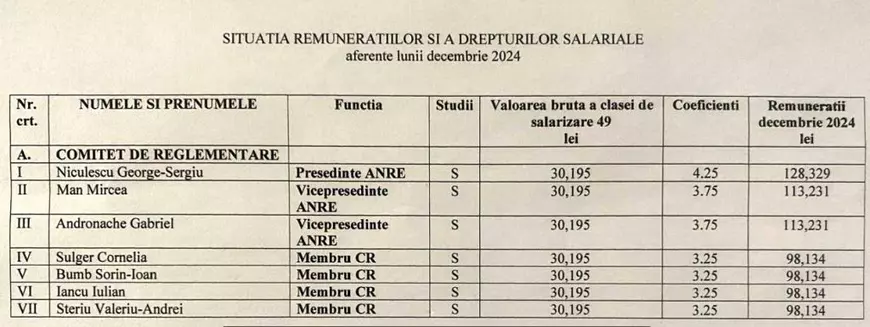 Familia lui George Sergiu Niculescu, șeful ANRE, face afaceri în domeniul energiei cu doi foști securiști bulgari 
