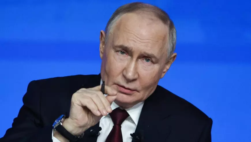 Vladimir Putin, la „Linia directă” cu rușii, dar cu răspunsuri numai la întrebări atent selectate Foto: Profimedia