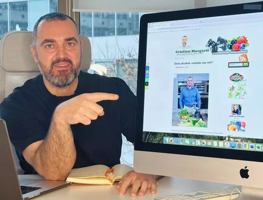 Cristian Mărgărit, consultant în nutriție și fitness