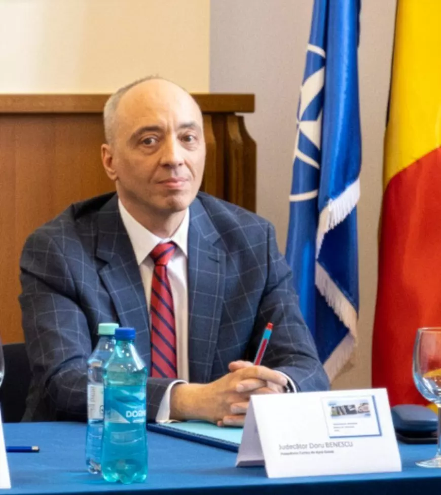 Doru Benescu, Curtea de Apel Galați. Foto: Pagina de Facebook a Curții de Apel Galați