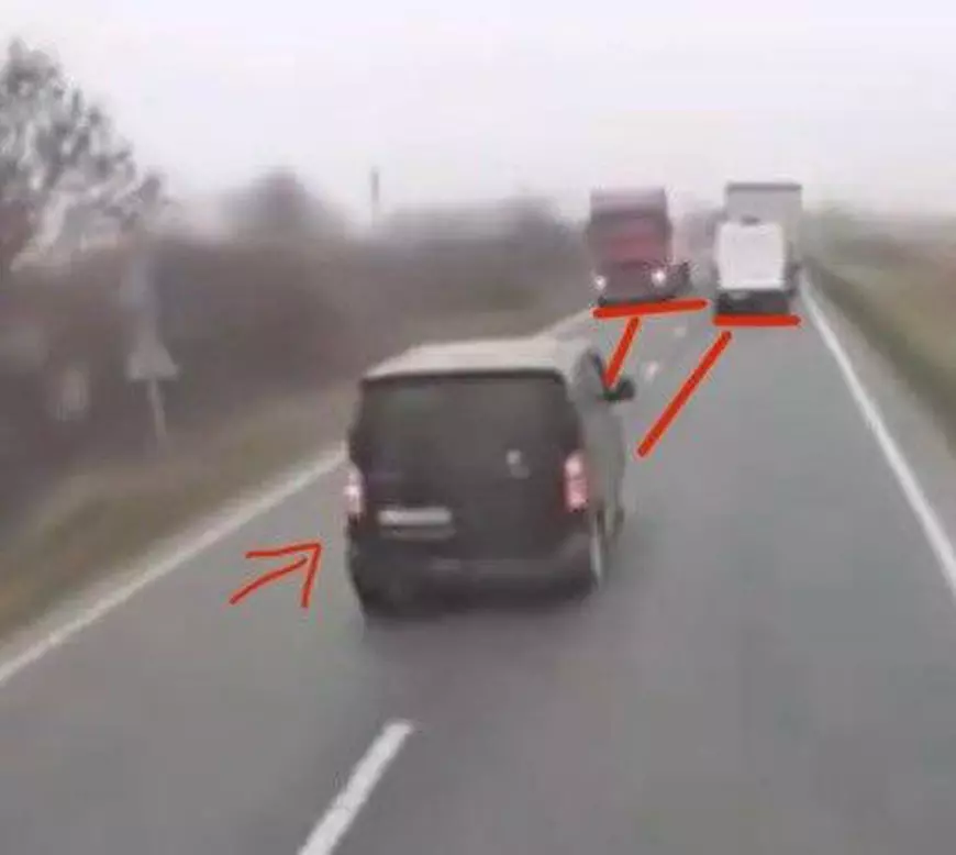 Teoria erorii cognitive în cazul accidentului din Timiș: „Creierul șoferului n-a mai ținut cont de TIR”. De ce este improbabil ca „lane assistul” să fi cauzat carnagiul