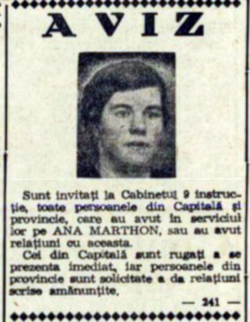 Femei criminale în serie din România (III). Ana Marthon, servitoarea din Bucureşti care își omora stăpânii încet, cu arsenic pus în mâncare