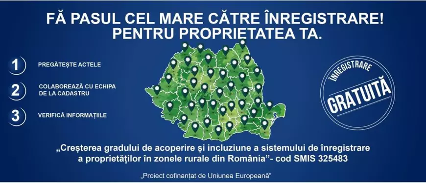 Importanța cadastrului pentru localitatea ta