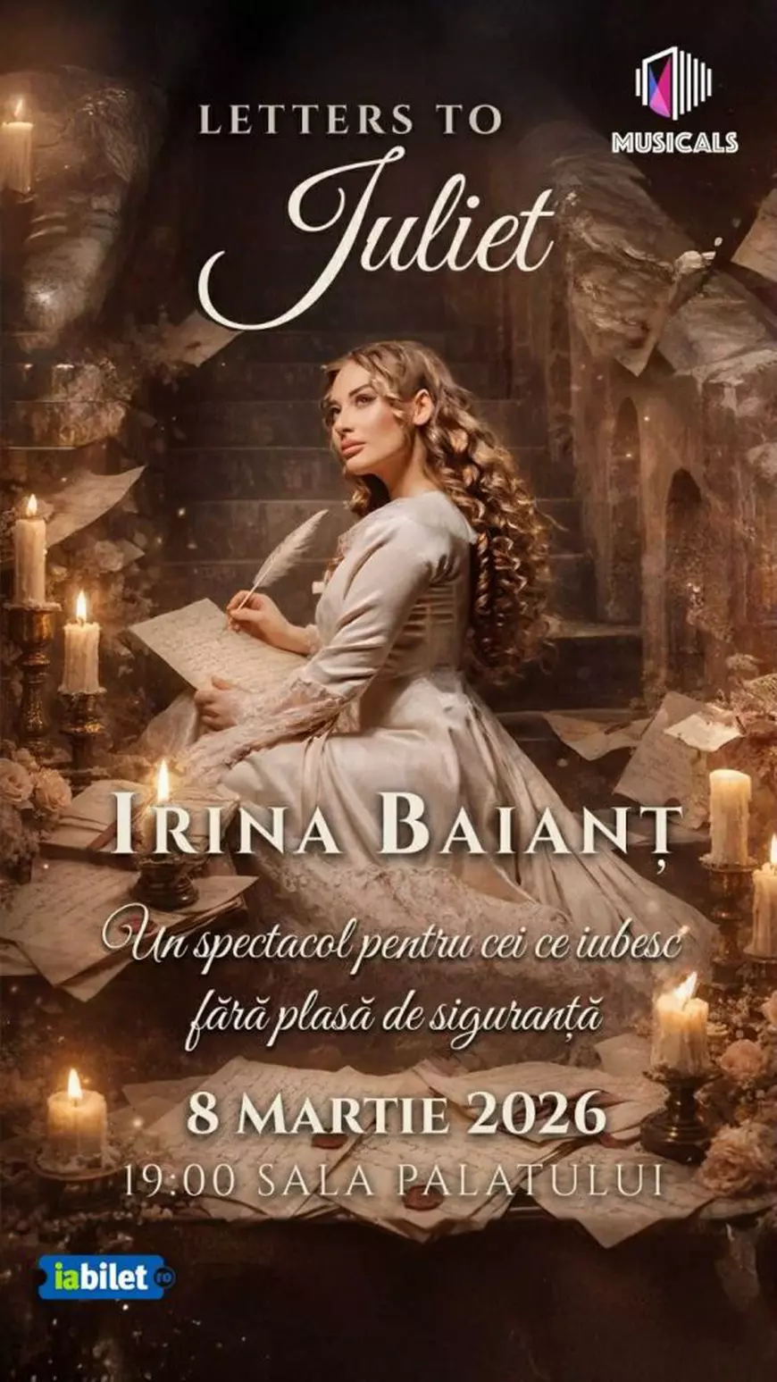 Irina Baianț, despre „Fantoma de la Operă” - crezul unei soprane într-un spectacol fenomen, jucat cu casa închisă. „Cel mai îngăduitor învățător, îngerul muzicii”