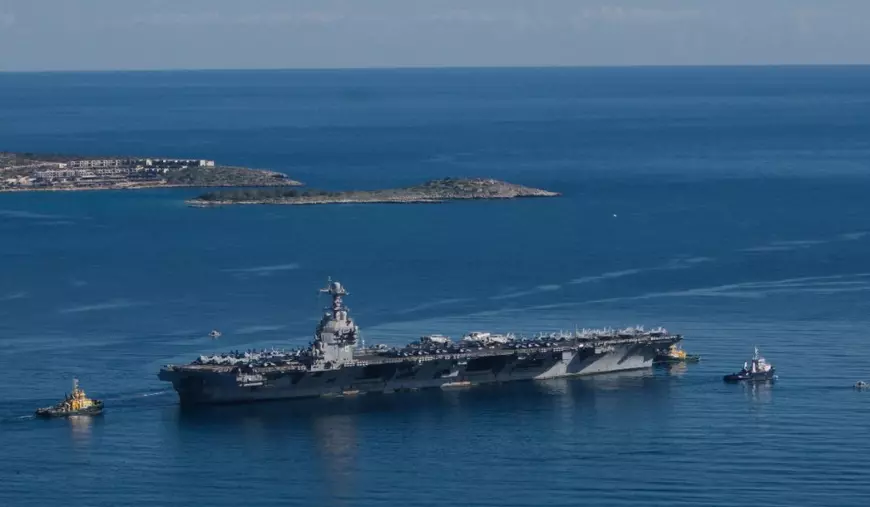 Portavionul american USS Gerald R. Ford
