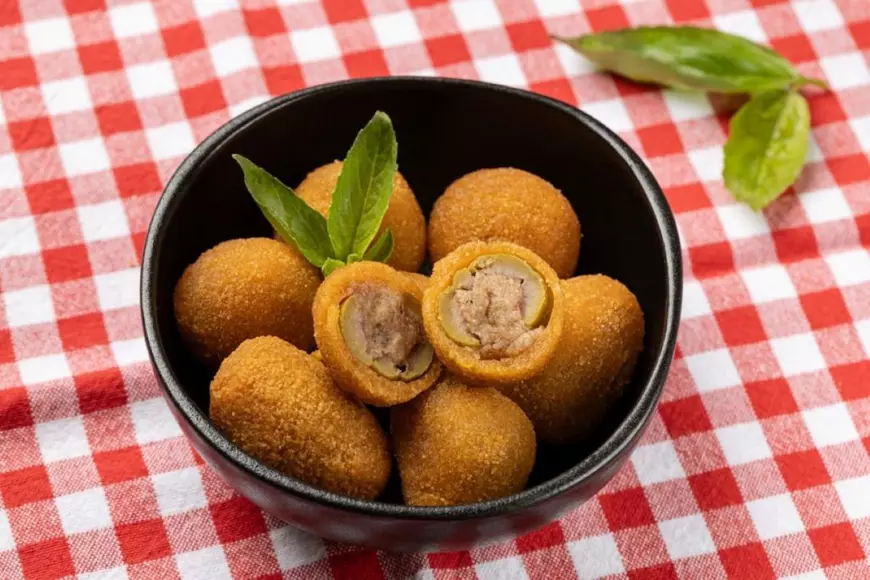 Măsline umplute cu carne