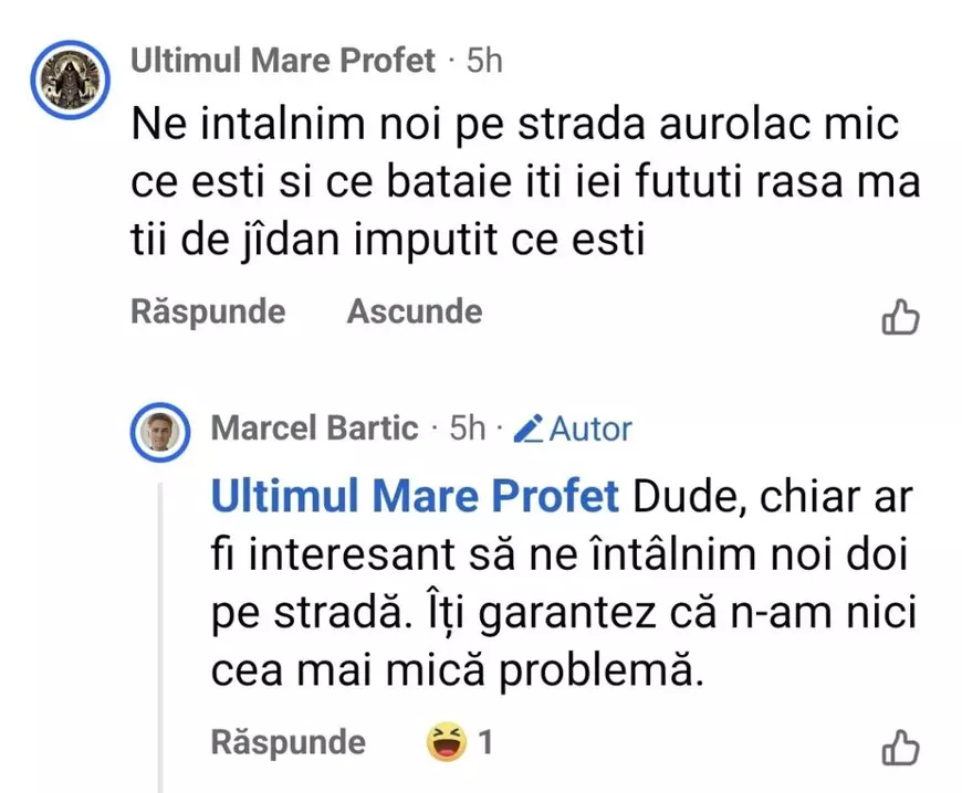 „Ultimul Mare Profet”, interzis 3 ani pe rețele sociale. Dragoș Gorgan, condamnat pentru negarea Holocaustului și utilizarea de simboluri fasciste și legionare 