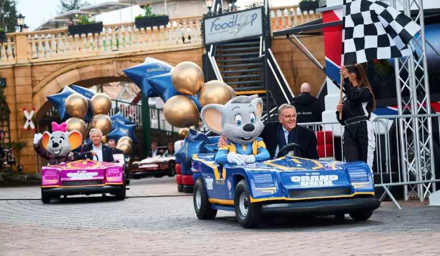 Fondatorii Europa Park la lansarea Grand Prix edventure