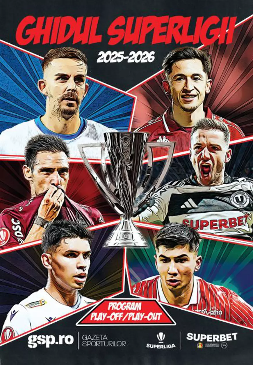 Surpriză totală pentru fanii fotbalului! Sâmbătă, ziarul Libertatea vine cu „Ghidul Superligii”, oferit GRATUIT