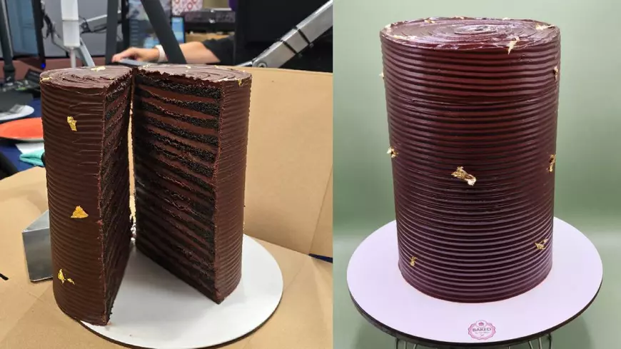 Tort de ciocolată cu 15 etaje