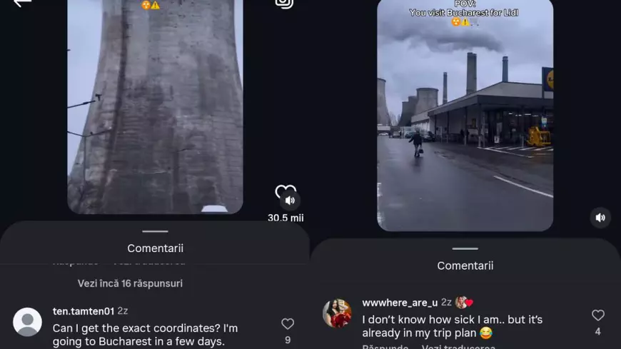 Capturi video si comentarii TikTok