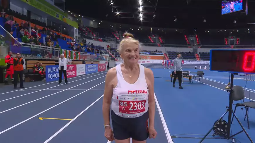 Campioana europeană Janina Rosinska aleargă la 90 de ani, deși are stimulator cardiac: „Am 800 de medalii”