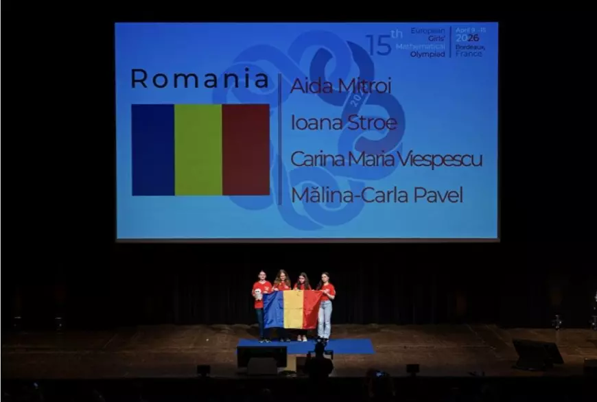 Mălina Pavel, eleva din Pitești campioană europeană la matematică, povestește cum a trăit olimpiada din Franța. „Am deschis steagul României în fața întregii Europe. A fost magic!”