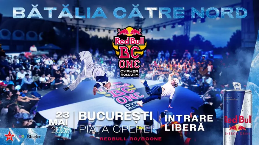 Red Bull BC One, cea mai prestigioasă competiție de breaking din lume, revine în România după o pauză de 10 ani