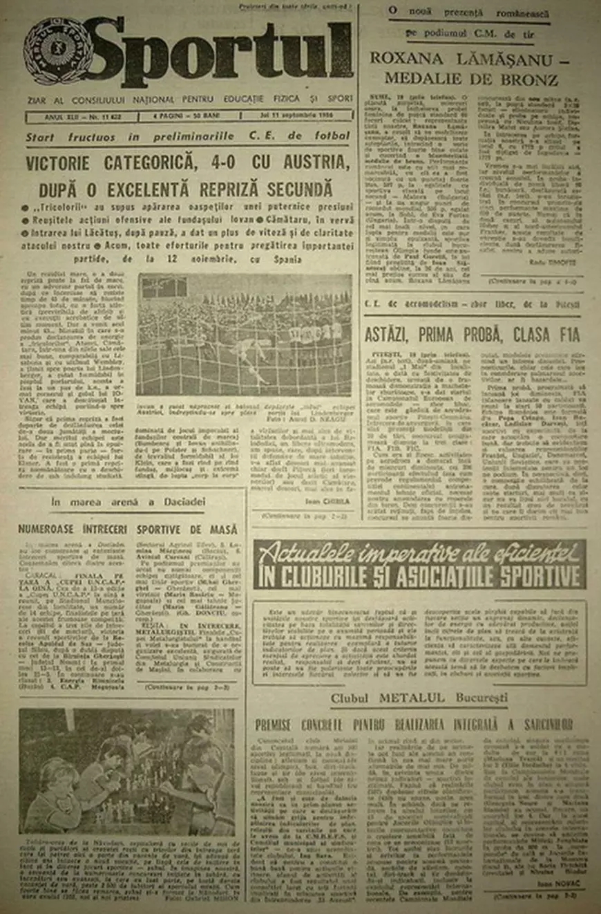 Cum a plecat Mircea Lucescu de la națională în 1986, după un 4-0 cu Austria: „Familia Ceaușescu m-a înlăturat”