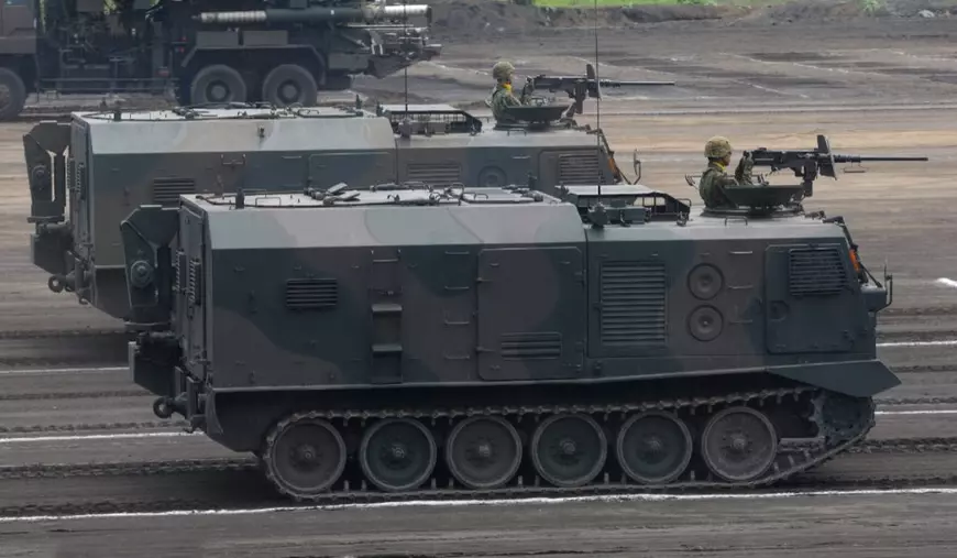 Un tanc cu trei bărbați și o femeie în el a explodat în timpul unui exercițiu militar, toți bărbații au murit, într-un poligon din Japonia