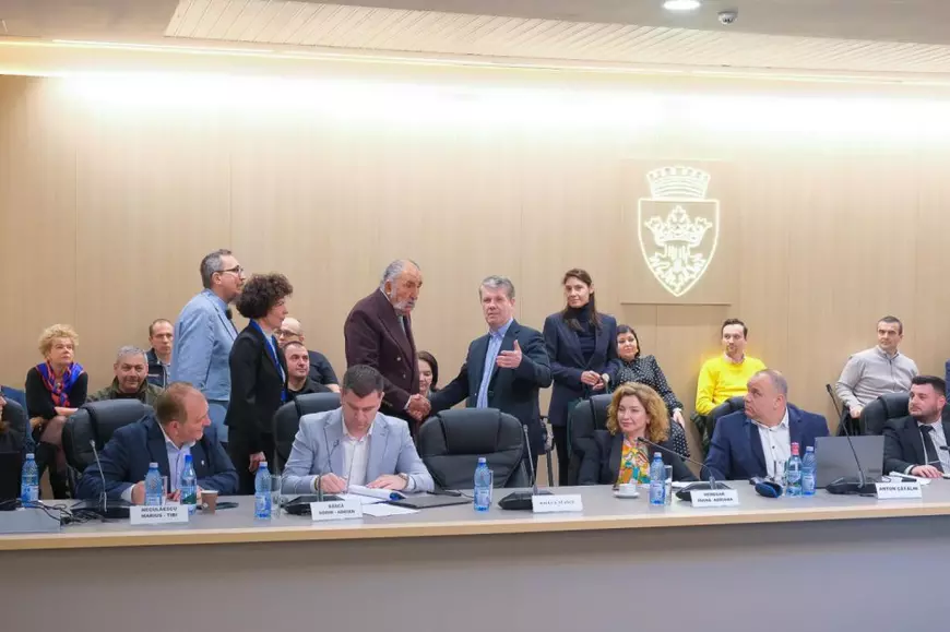 IOn Țiriac și George Scripcaru, primarul din Brașov - 31 Martie 2026