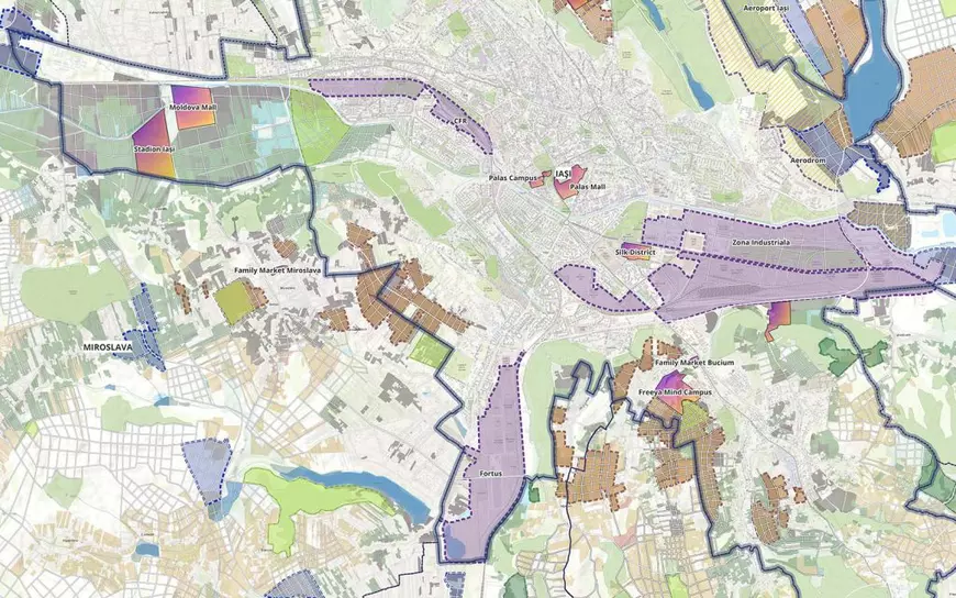 Costul boomului imobiliar pe fostele fabrici comuniste: zeci de mii de navetiști se sufocă zilnic între oraș și periurban. Masterplanul gândit la Iași