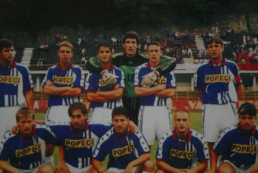 Imagini rare cu Cristi Chivu. Cum a fost băgat la „pușcărie”