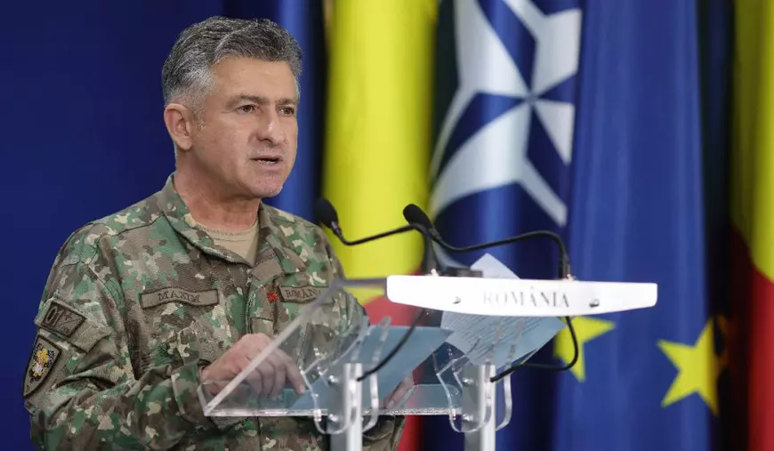 Locţiitorul comandantului Comandamentului Forţelor Întrunite, generalul de brigadă Gheorghe Maxim, într-o conferință de presă susținută vineri, 29 mai
