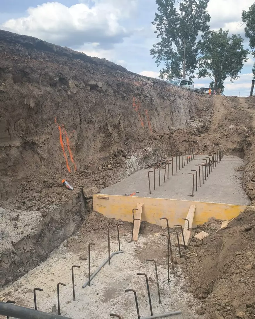 Lucrări de consolidare pe Drumul Regelui
