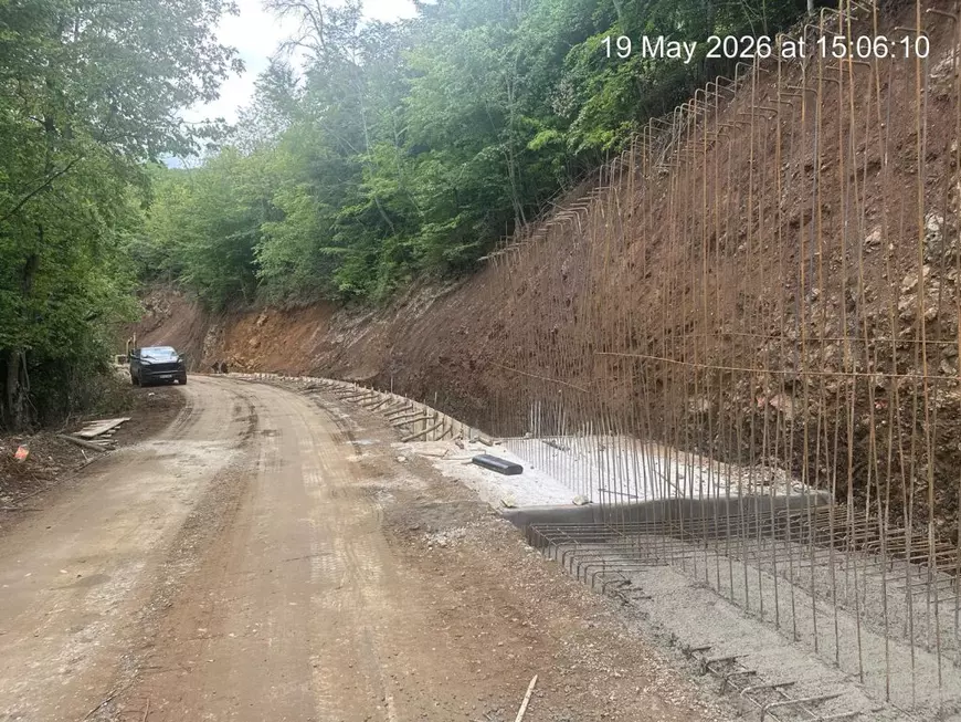 Lucrări de consolidare pe Drumul Regelui