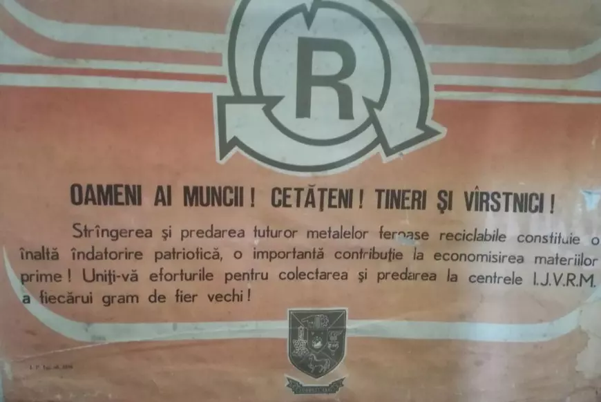 Reciclarea în România lui Ceaușescu. Cei trei „R” ai propagandei socialiste: recuperare, recondiționare, refolosire - obsesia economiei centralizate. Normele impuse unităților de miliție