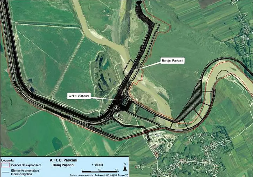 Dispută româno-germană în jurul barajului strategic de la Pașcani. Construcția obiectivului a început în perioada ceaușistă
