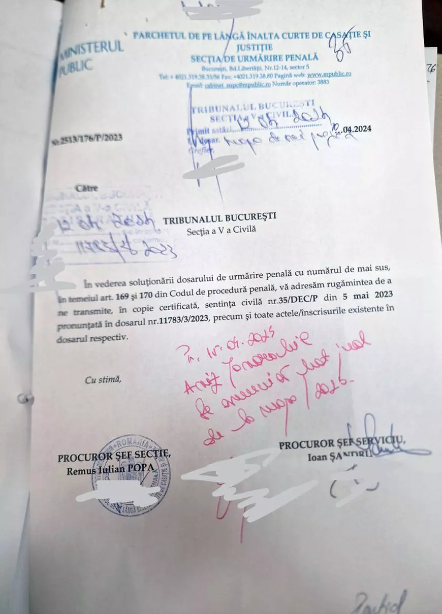 Dosarul mitei electorale la AUR, deschis în 2023, e tot la Parchet. ONG-ul „medical” asociat cu partidul are sediul într-un fost restaurant, laolaltă cu firmele unui consilier local de la sectorul 3