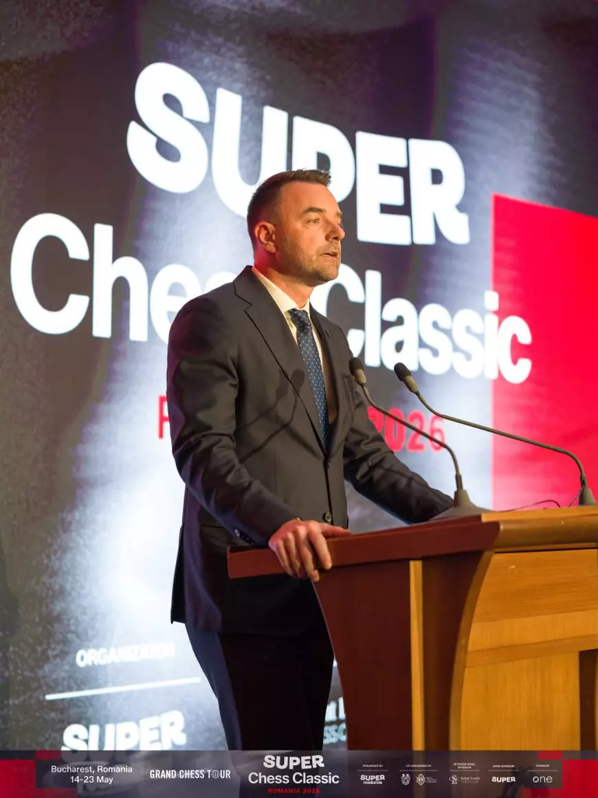 Garry Kasparov și Mugur Isărescu au dat startul Super Chess Classic România 2026