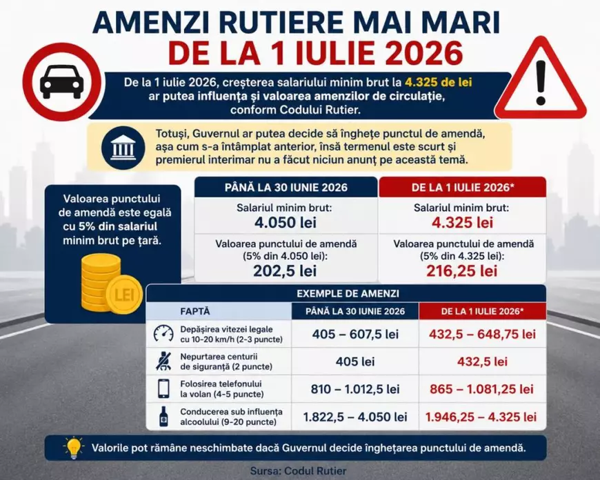 Salariul minim crește de la 1 iulie. Cu câți bani în plus vor rămâne românii în mână, ce își pot cumpăra cu ei și alte ce implicații are majorarea