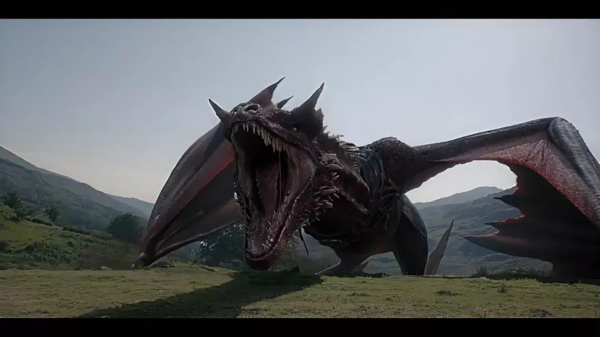 Unul din dragonii din sezonul 3 al House of the Dragon