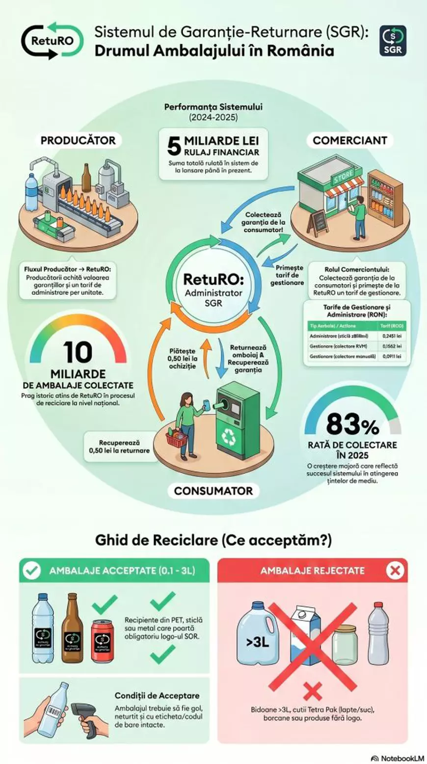 Sticlele reciclate valorează 1 leu, la Kaufland România în această perioadă. Care este durata campaniei și regulamentul