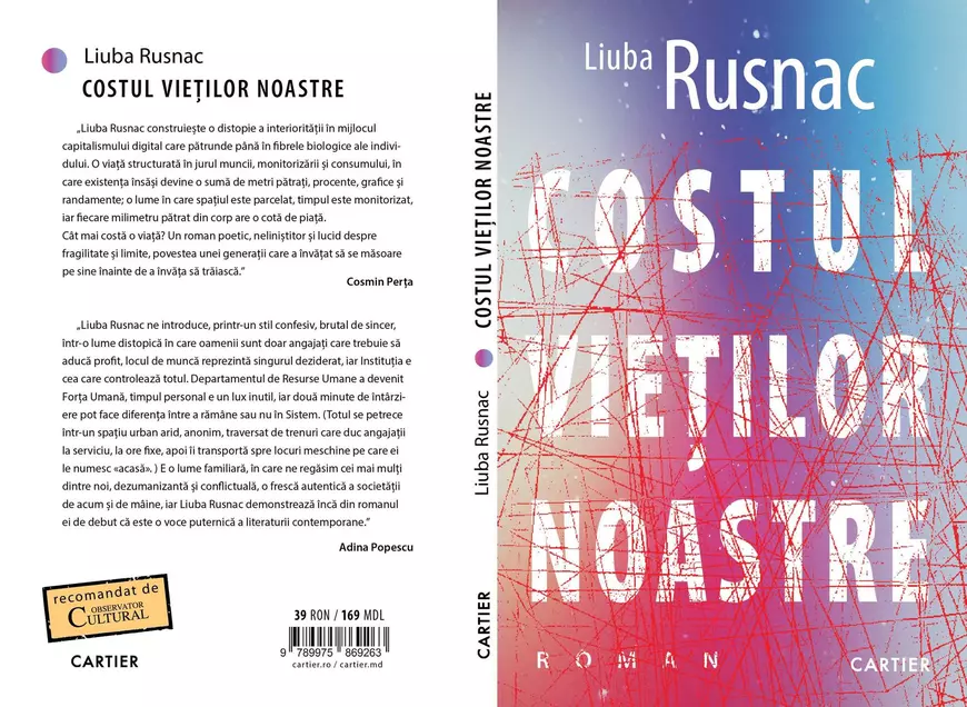 ”Costul vieților noastre” este o lectură inconfortabilă care vorbește despre o lume distopică în care singurul deziderateste locul de muncă