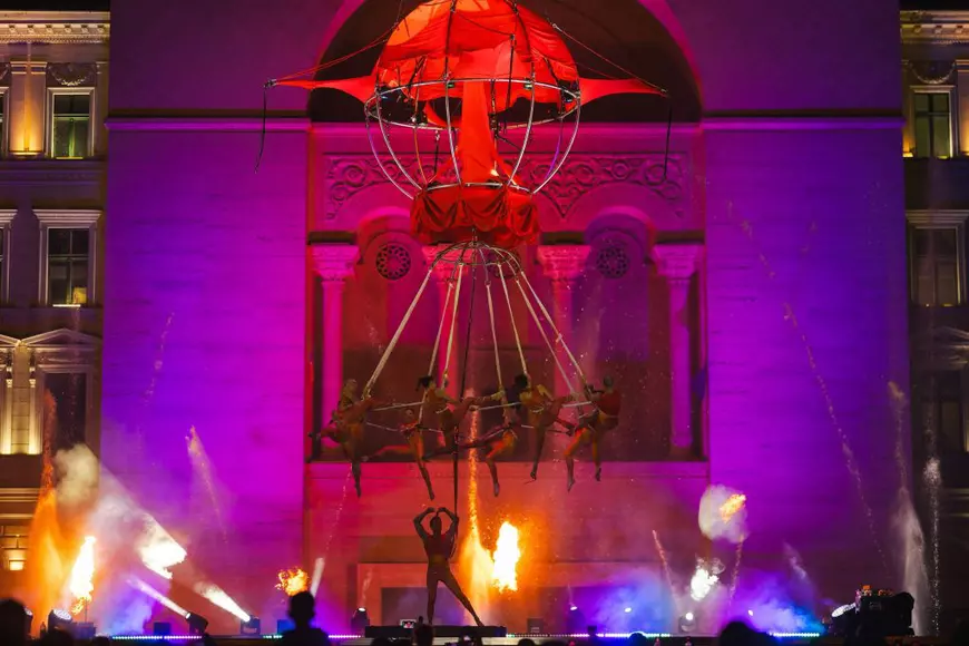 The Script și Irina Rimes, duet spectaculos la Ziua Timișoarei. Peste 40.000 de participanți au celebrat împreună Timișoara în a doua zi a evenimentului