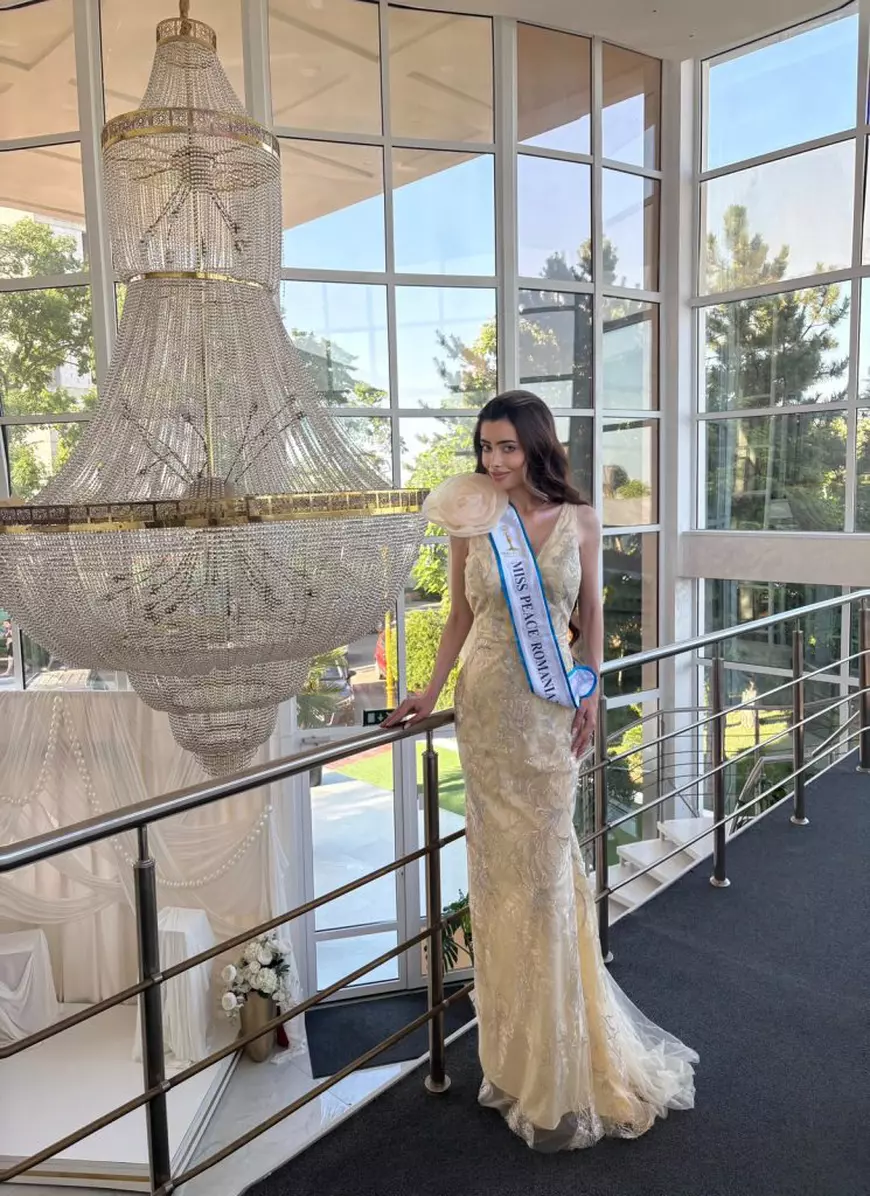 Alina Niculescu, românca desemnată Miss Peace Europe: „Nu este suficient să fiu un model pe podium, ci îmi doresc să fiu un model în societate” 