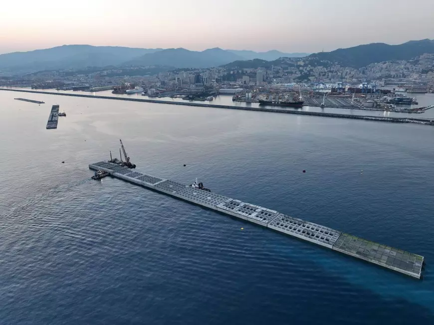 Compania Webuild construiește în Genova și un dig de protecție
