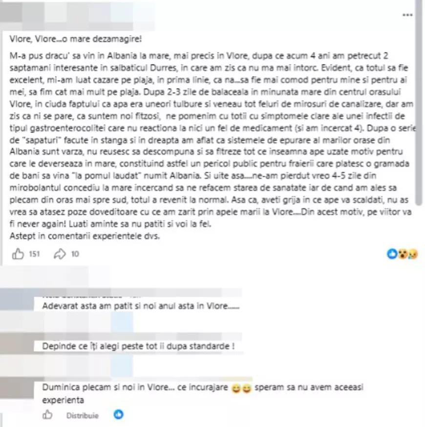 Postare experienta Albania