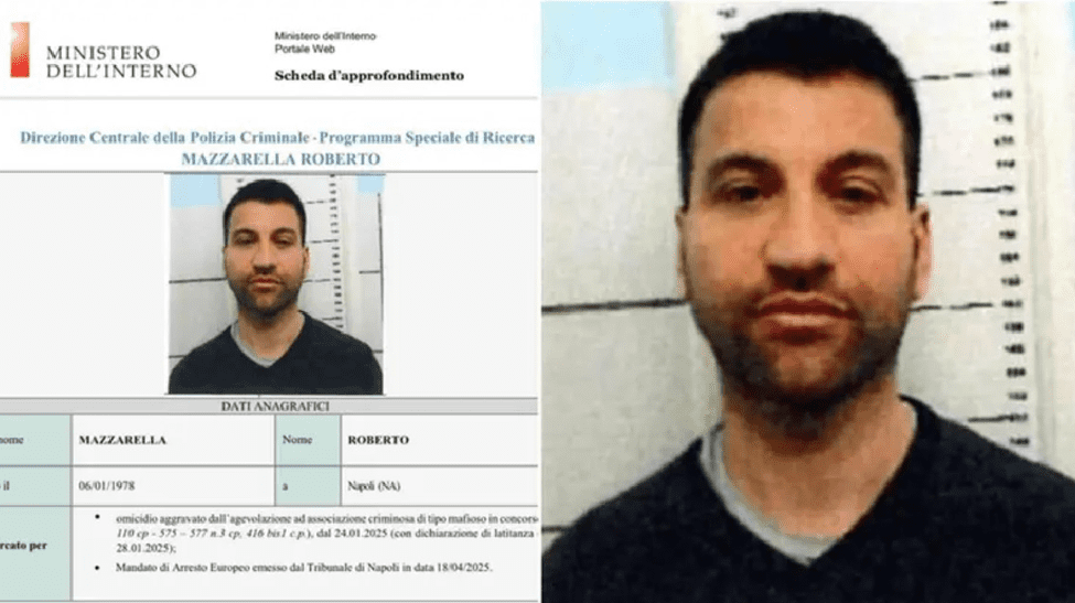 Mafia Camorra: Arestarea lui Roberto Mazzarella