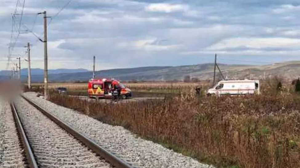 Accident pe șantier feroviar în Cluj: Doi răniți