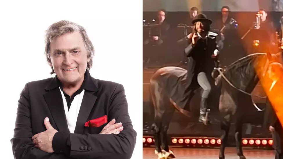 Mihai Bendeac, costumat în Mărgelatu la gala Piersic