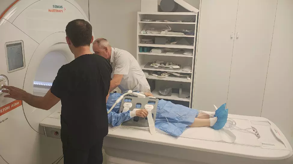 Aparatul RMN de la Spitalul Găești e funcțional
